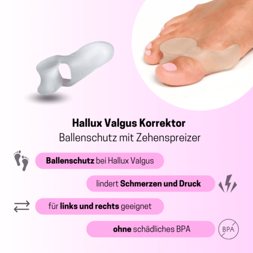 Ballenkissen mit Zehenspreizer / Einheitsgröße – Bild 2