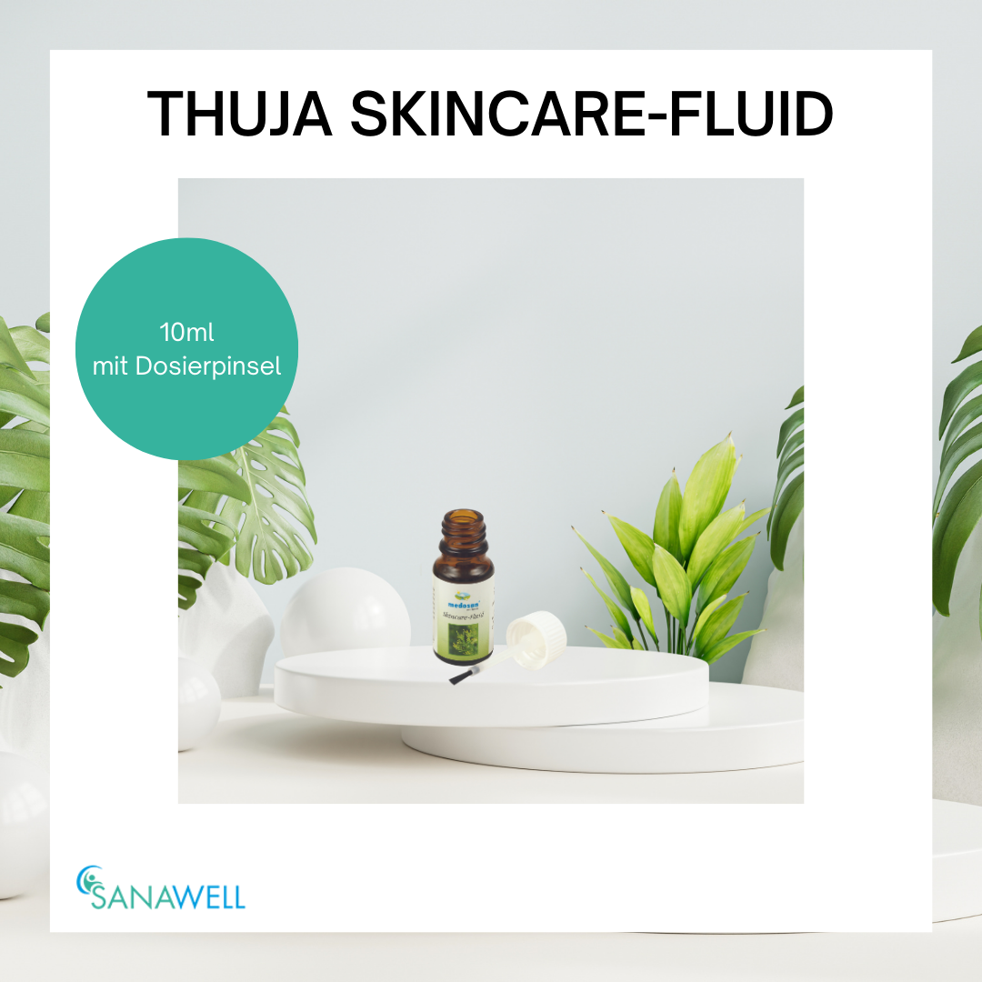 Thuja Skincare Fluid Anwendung