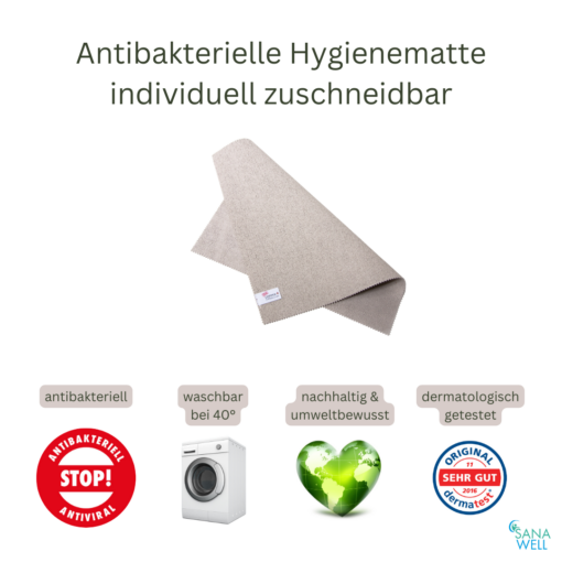 Hygienematte CopperPlus | Abtropfmatte | individuell zuschneidbar – Bild 2