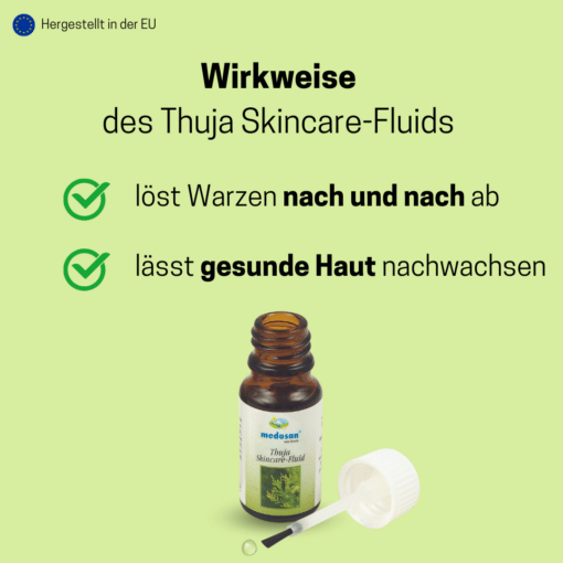 Thuja Medosan Warzenentferner, 10ml mit Dosierpinsel – Bild 3