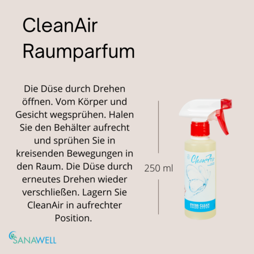 Raumparfum Clean Air | Raumduft | für Wohn- und Schlafräume – Bild 3