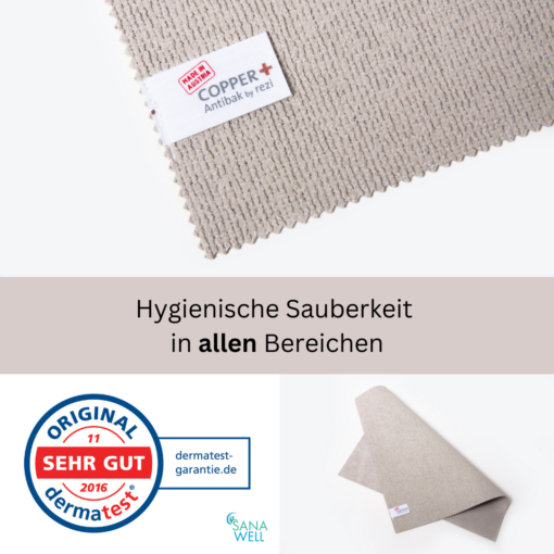 Hygienematte CopperPlus | Abtropfmatte | individuell zuschneidbar – Bild 3