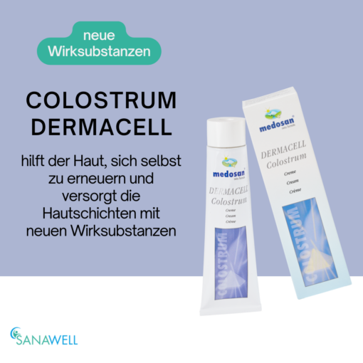 Medosan DermaCell Colostrum Creme für die regenerative Hautpflege – Bild 4