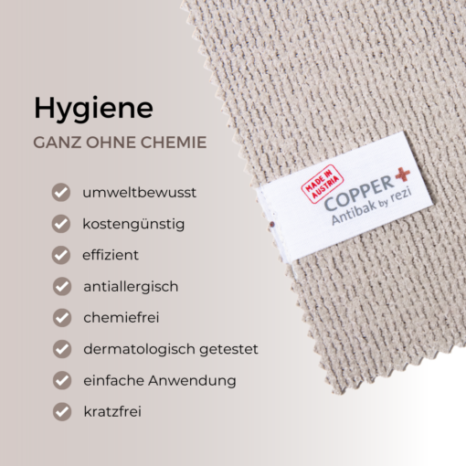 Hygienematte CopperPlus | Abtropfmatte | individuell zuschneidbar – Bild 4