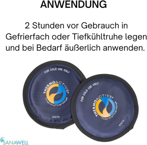 Thermoaktiv Kühlpack | Kaltpack | 2er-Set | wiederverwendbar – Bild 7