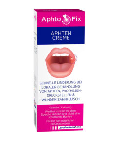 Aphten Behandlung mit AphtoFix