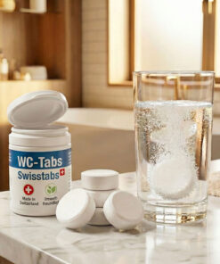 WC-Tabs Swisstabs, 20 Stück – Kraftvolle Reinigung für strahlende Sauberkeit