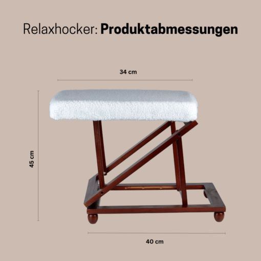 Relax-Hocker "Luxus", Fußhocker – Bild 6
