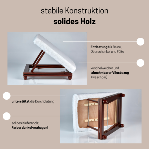 Relax-Hocker "Luxus", Fußhocker – Bild 4