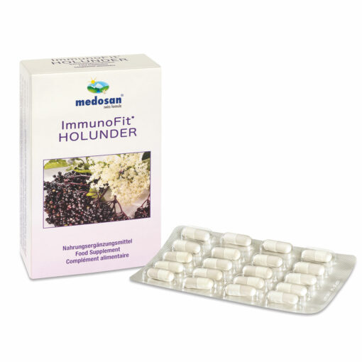 ImmunoFit Holunder Kapseln mit Vitamin C und Zink – Bild 2