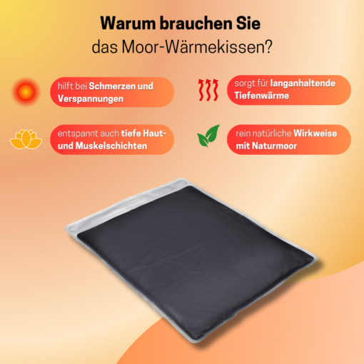 Moor Rückenkissen, Wärmekissen – Bild 3