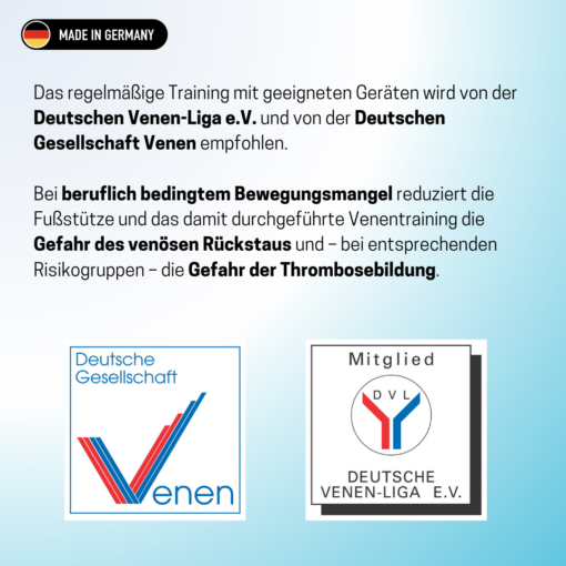 Venentrainer, Fußstütze in verschiedenen Farben – Bild 4