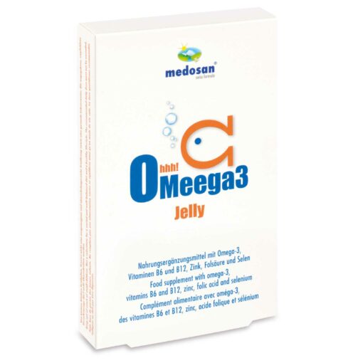 Medosan Omeega3 Jelly - Fruchtgummis, 30 St. Omega-3 – Bild 2
