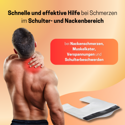 Moor Nacken-Wärmekissen mit kuschelweicher Schutzhülle – Bild 6
