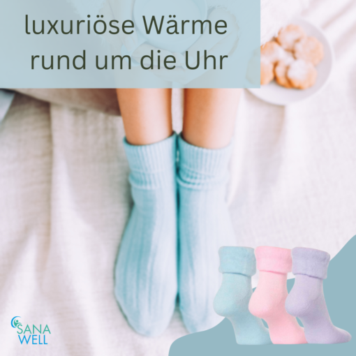 Bettsocken | Bettschuhe | 3er-Set in Pastellfarben – Bild 6