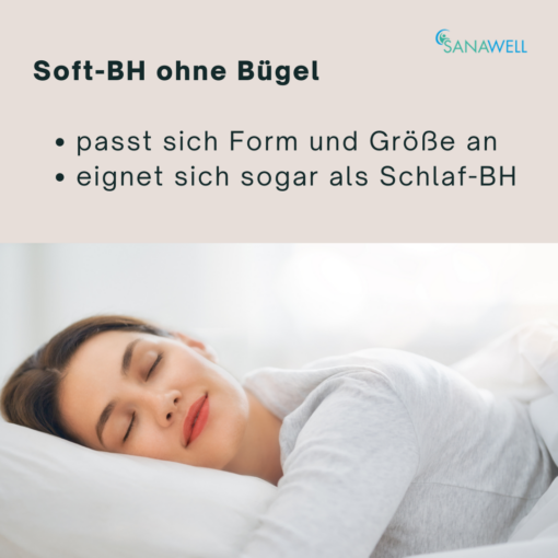 Soft-BH ohne Bügel | mit Frontverschluss | weiß – Bild 6