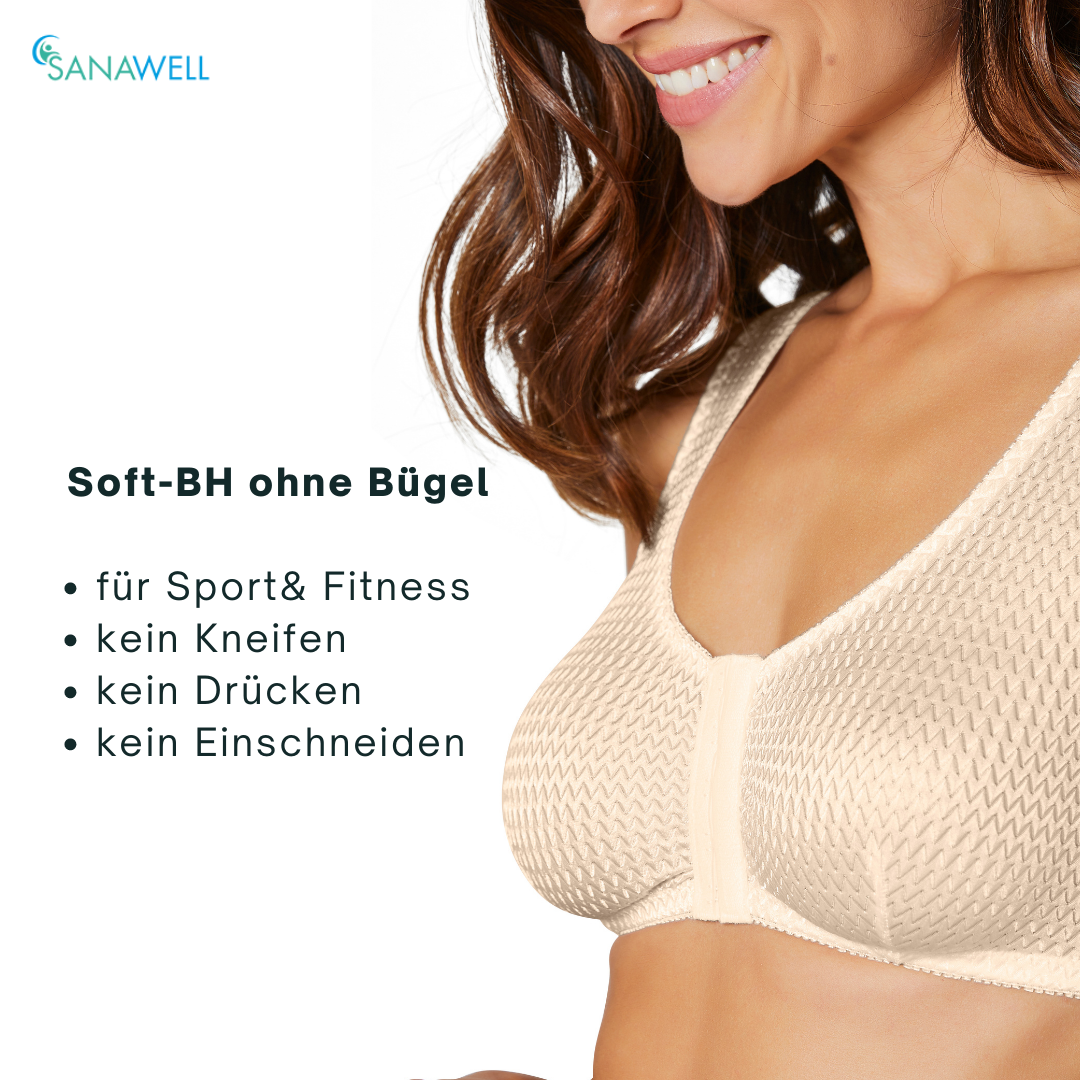 Body Soft™ – Plunge-BH ohne Bügel (A–E)