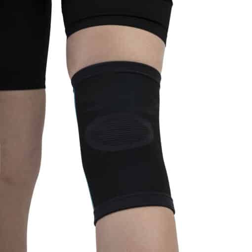 Kniebandage, elastisch | für Sport & Alltag | schwarz | verschiedene Größen – Bild 3