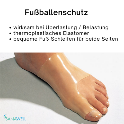 Hallux,Fußballenschutz