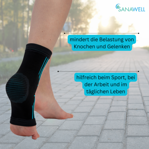 Knöchelbandage, elastisch | Universalgröße – Bild 3