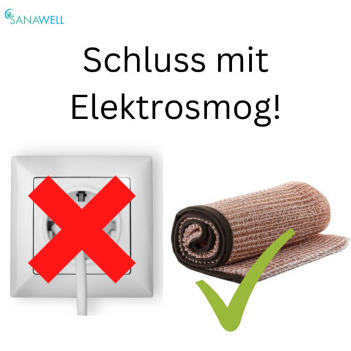 Strahlenschutz-Set | Kupfer-Set | Bett- und Kissenauflage, Kupfermatte – Bild 3