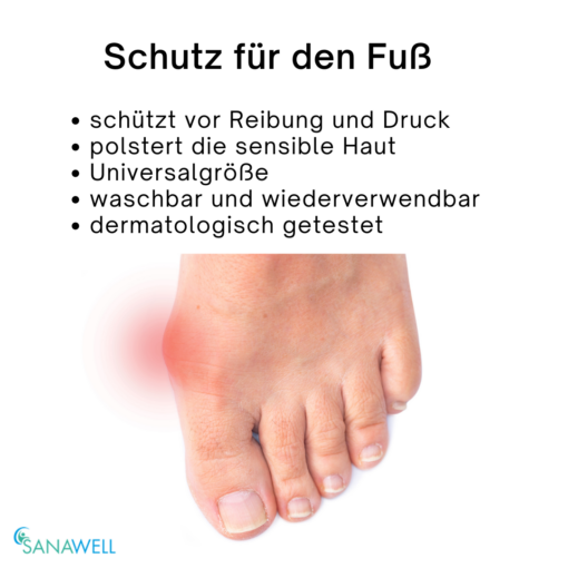 Hallux,Fußballenschutz