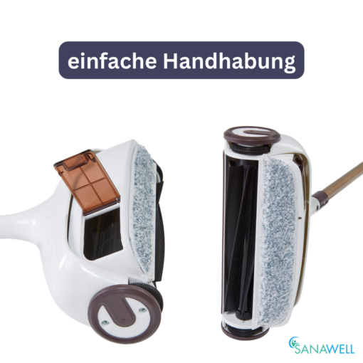 Kabelloser Staubsauger | Teppichkehrer | ohne Strom und Batterien – Bild 5