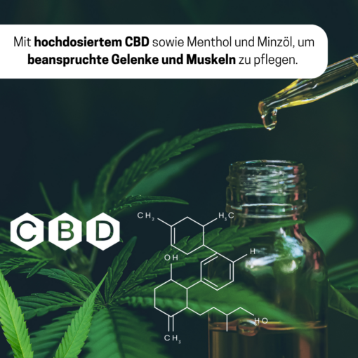 CBD Cooling Gel 100ml | für müde und beanspruchte Gelenke und Muskeln – Bild 5