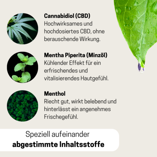 CBD Cooling Gel 100ml | für müde und beanspruchte Gelenke und Muskeln – Bild 3