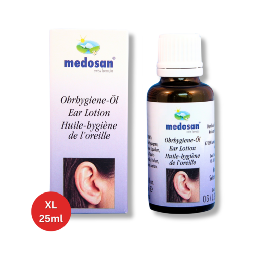 Ohrhygiene-Öl zur Ohrenschmalz-Entfernung, auch für Hörgeräte geeignet, 25ml