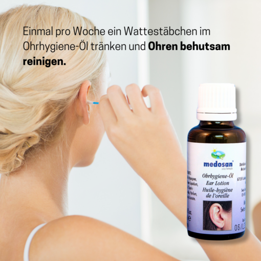 Ohrhygiene-Öl zur Ohrenschmalz-Entfernung, auch für Hörgeräte geeignet, 25ml – Bild 4
