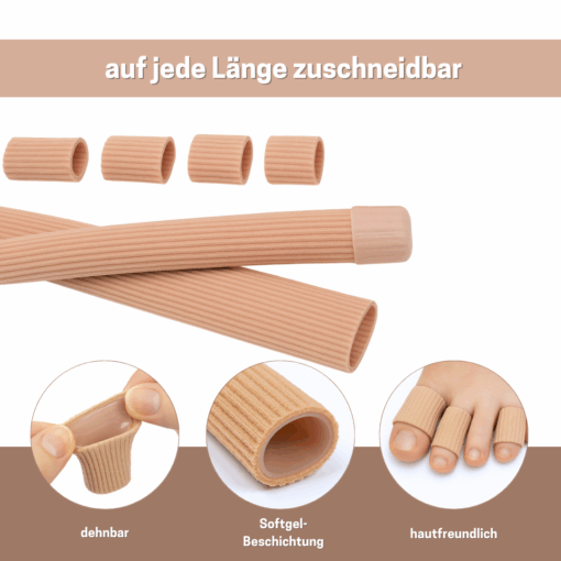 2er-Set Schlauchbandagen für Finger und Zehen – Bild 3