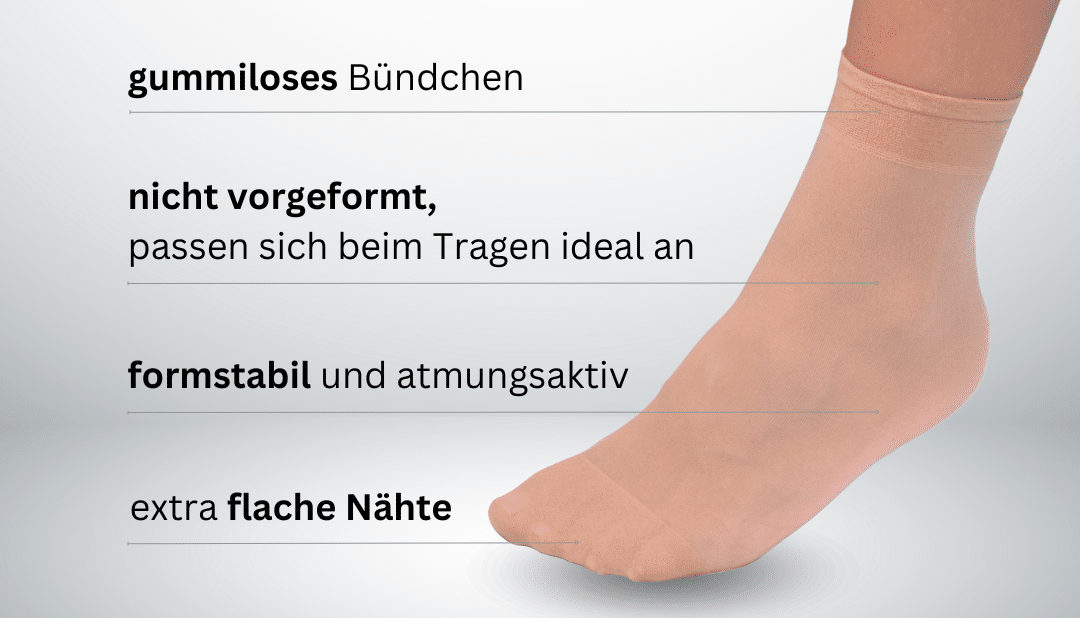 Diabetiker Söckchen für optimalen Fußkomfort bei Diabetes