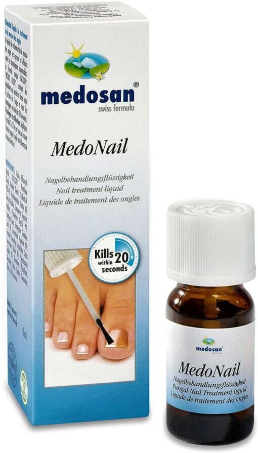 Medonail gegen Nagelpilz und Kalknägel